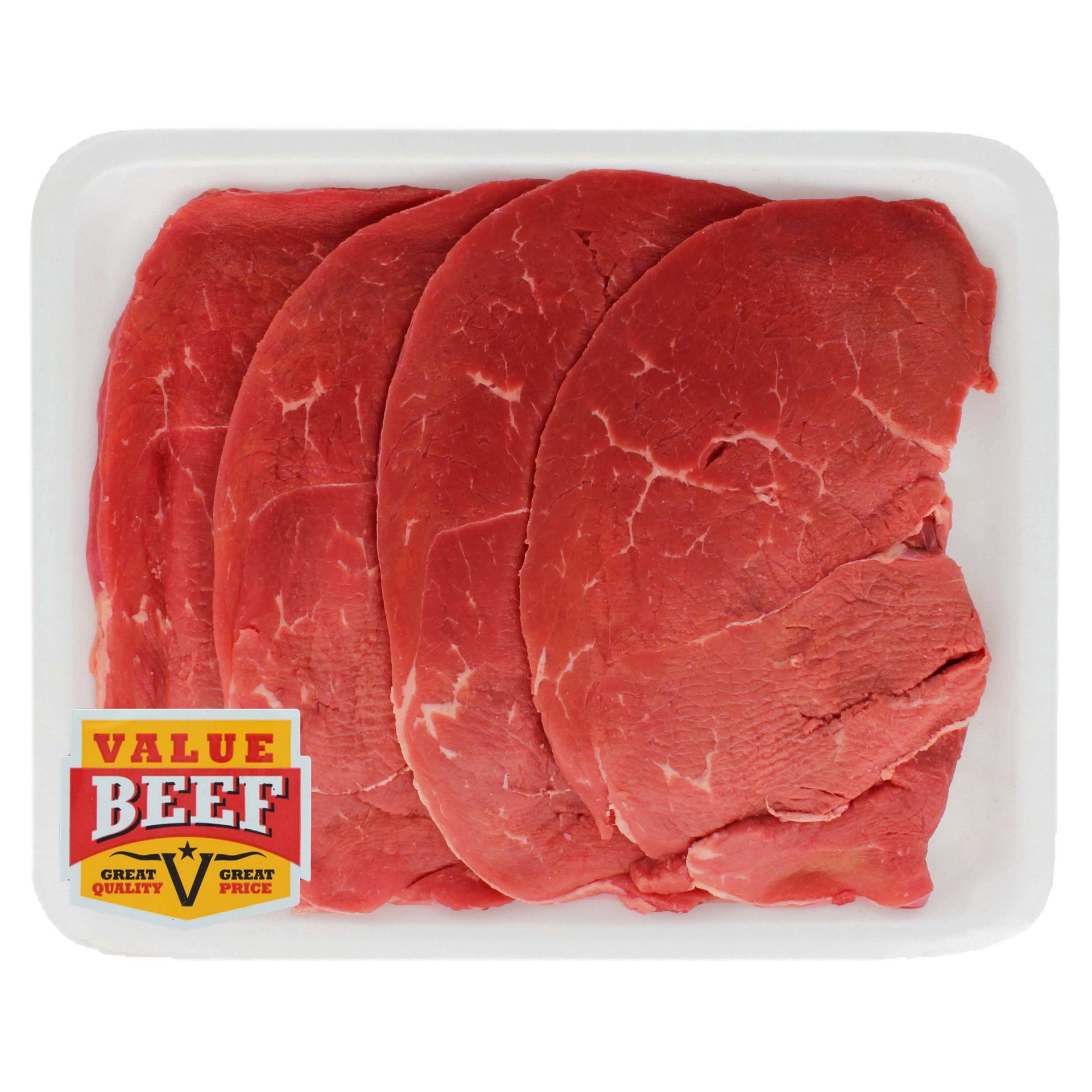 slide 1 of 1, Deli Fresh Beef Round Tip Steak Milanesa Value Beef, per lb