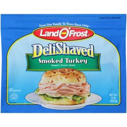 Land O''Frost DeliShaved Smoked Turkey 9 oz