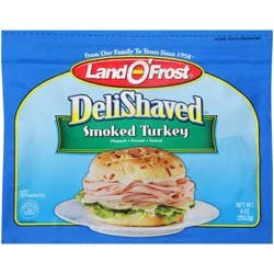 Land O' Frost DeliShaved Smoked Turkey 9 oz