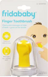 Fridababy 3+ Months Finger Toothbrush Set 2 pc Blister Pack