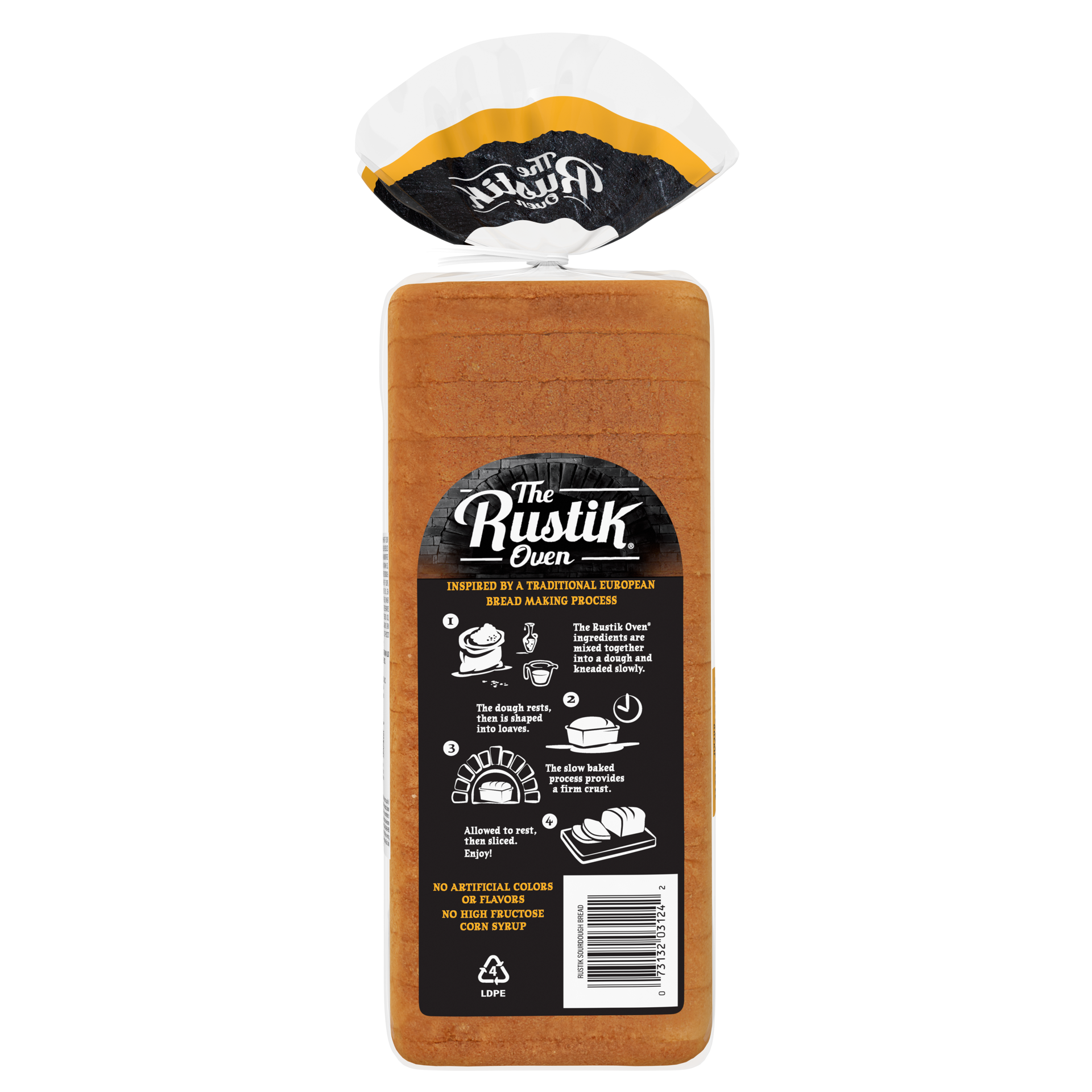 slide 9 of 9, The Rustik Oven Sourdough Bread, 18 oz, Sourdough Bread, Bag, 18 oz