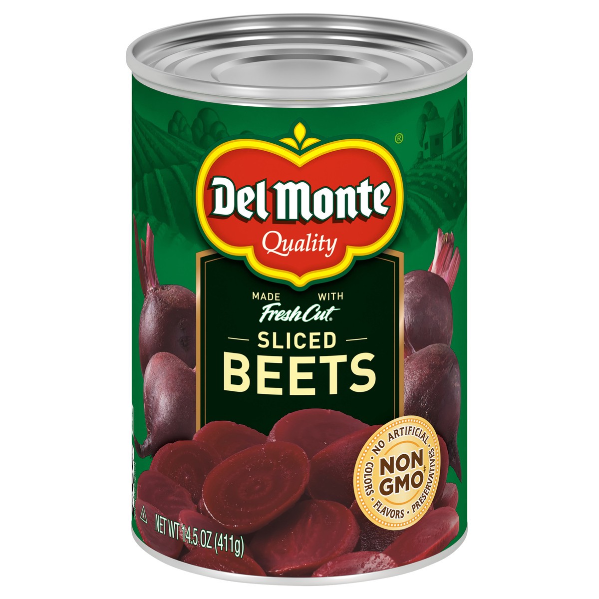 slide 1 of 7, Del Monte Fresh Cut Sliced Beets, 14.5 oz