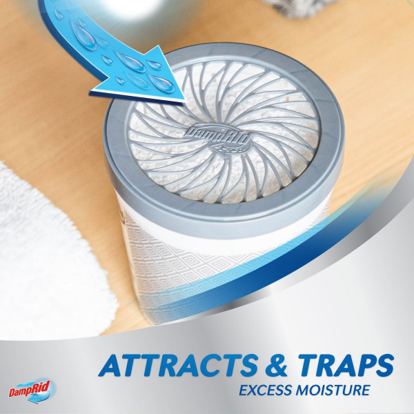 slide 5 of 5, DampRid Fresh Scent Moisture Absorber 11 oz, 11 oz