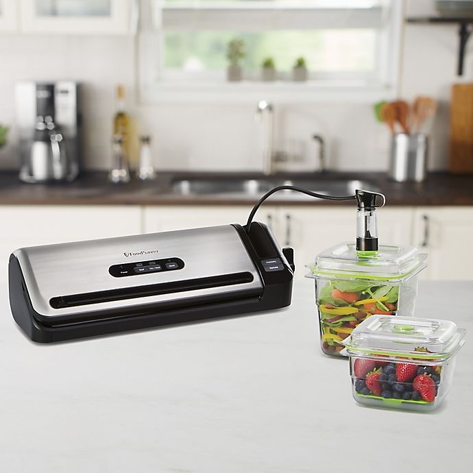 slide 5 of 11, FoodSaver FM3940 Vacuum Sealer - Stainless Steel, 1 ct