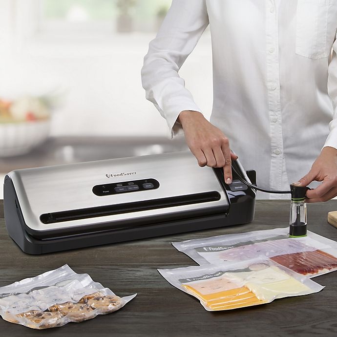 slide 9 of 11, FoodSaver FM3940 Vacuum Sealer - Stainless Steel, 1 ct