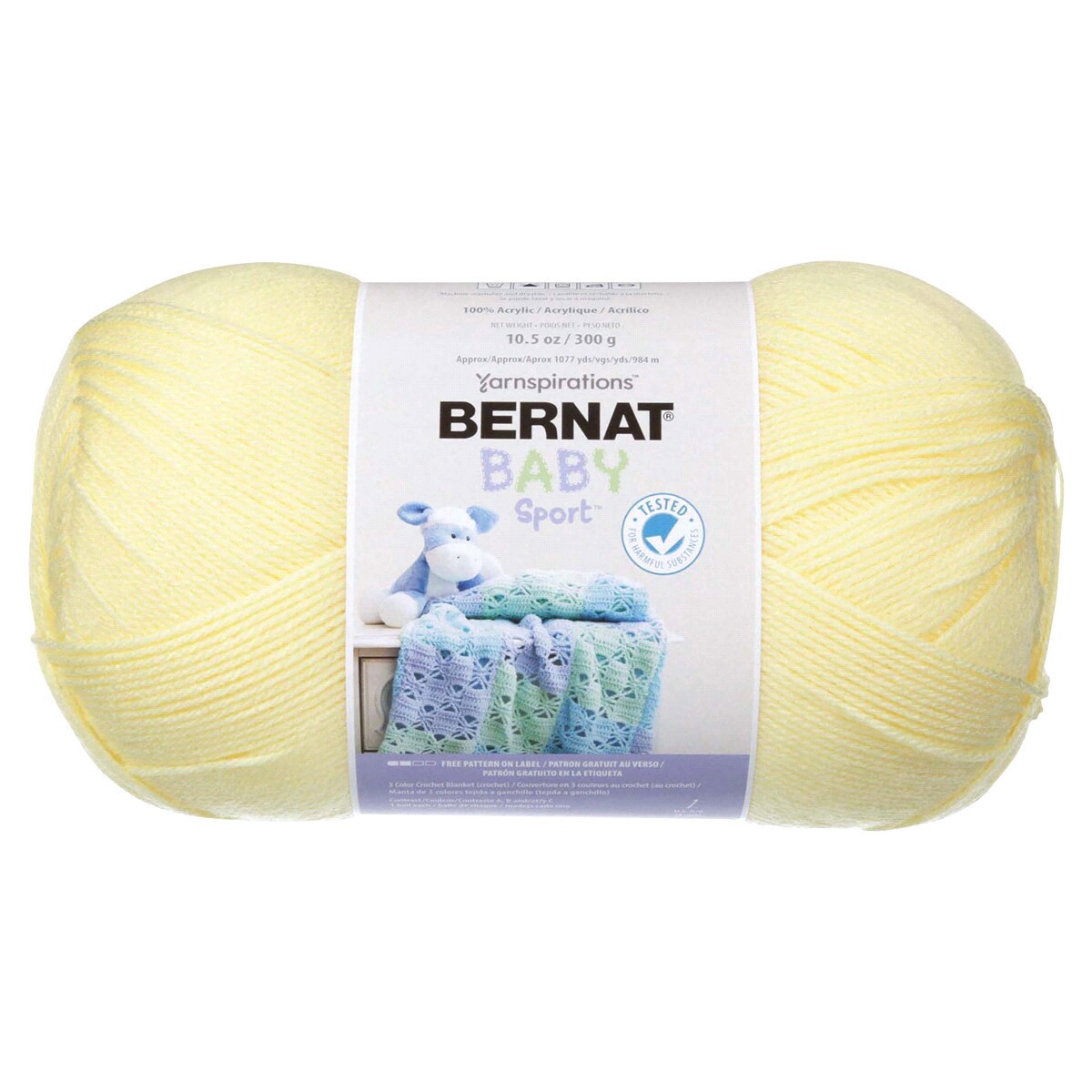 slide 1 of 1, Bernat Baby Sport Yarn,, 10.5 oz