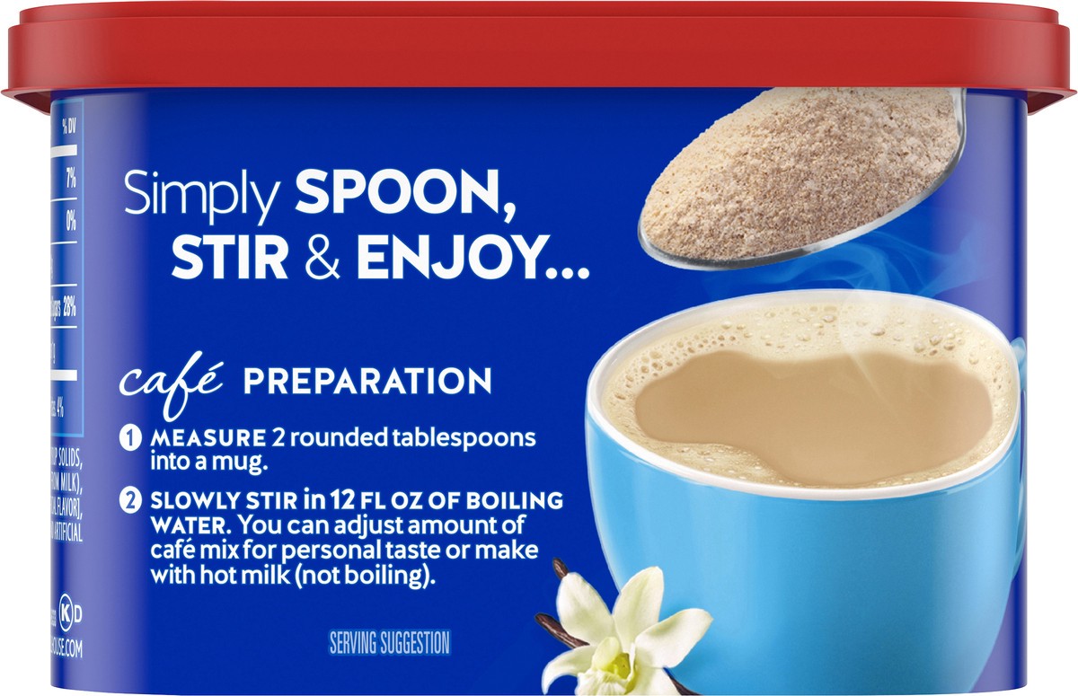 slide 8 of 9, Maxwell House International French Vanilla Café-Style Instant Coffee Beverage Mix, 8.4 oz. Canister, 8.4 oz