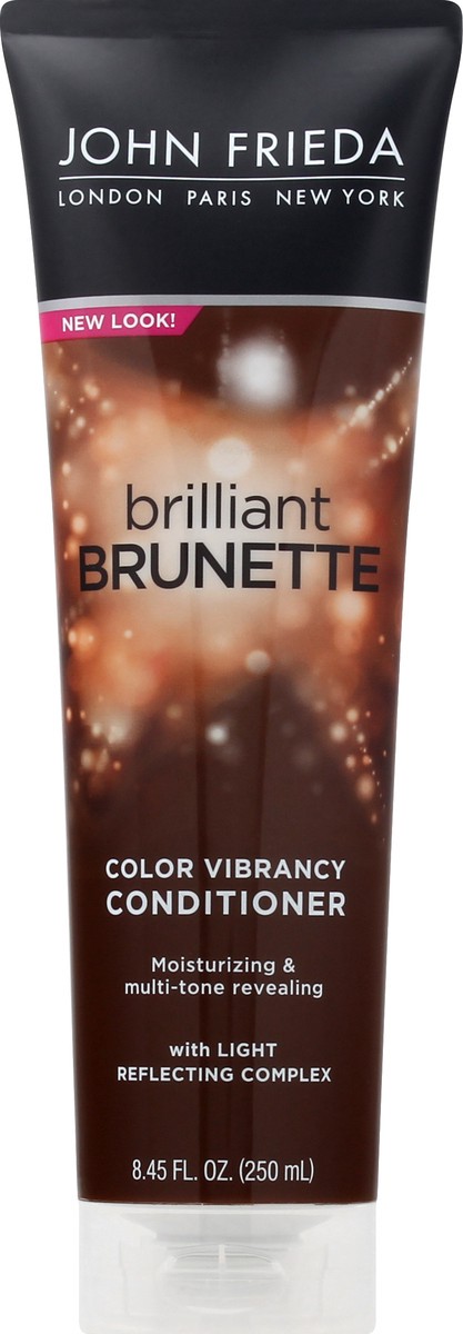 slide 7 of 9, John Frieda Brilliant Brunette Moisturizing Conditioner, 8.45 fl oz