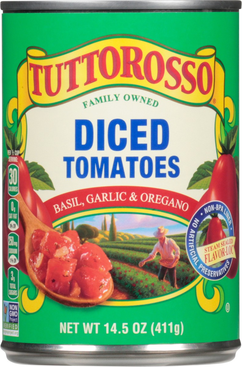 slide 9 of 9, Tuttorosso Diced Tomatoes, 