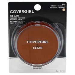 Covergirl Clean Creamy Natural Pressed Powder For Normal Skin