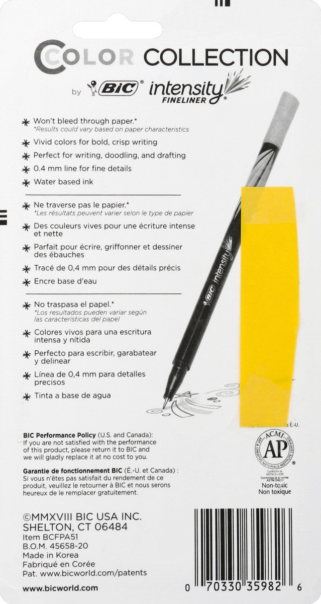 slide 5 of 6, BIC Marker Pens 5 ea, 5 ct
