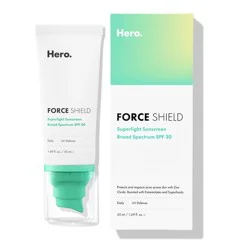 Hero Force Shield Broad Spectrum Sunscreen SPF30, 50ml