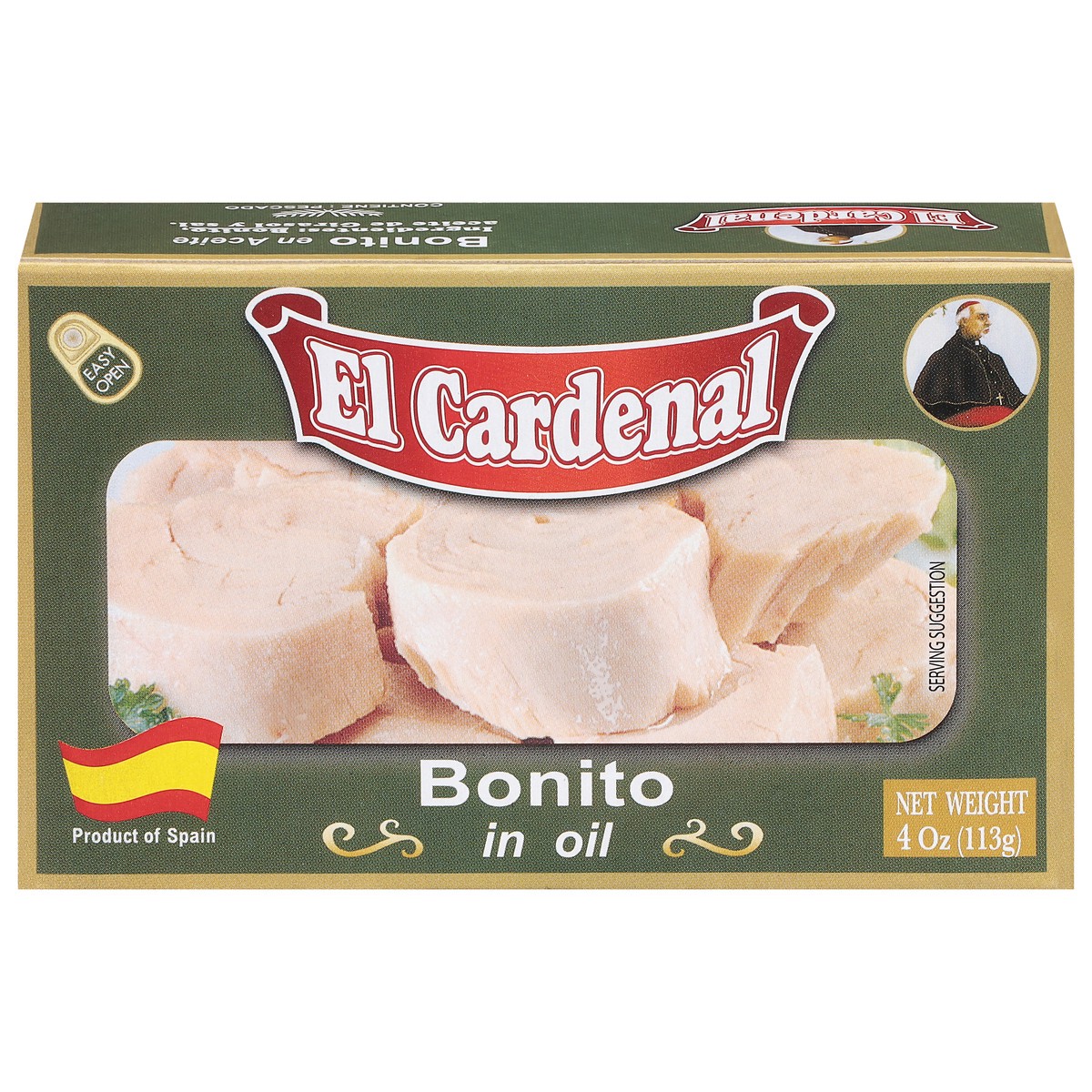 slide 3 of 14, El Cardenal Bonito in Oil 4 oz, 4 oz