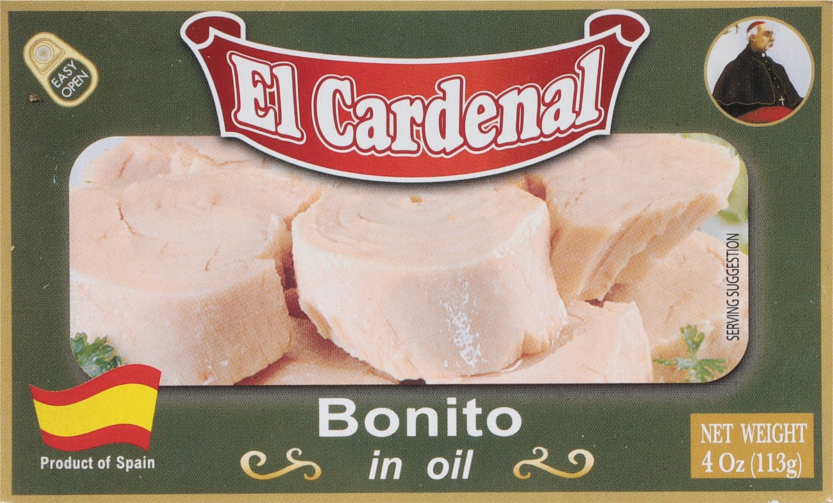 slide 11 of 14, El Cardenal Bonito in Oil 4 oz, 4 oz