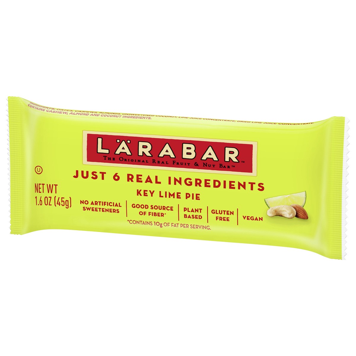 slide 3 of 9, LÄRABAR Key Lime Pie Fruit & Nut Bar 1.6 oz, 1.6 oz