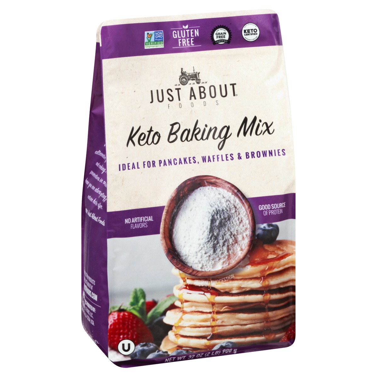 slide 9 of 12, Just About Foods Keto Baking Mix 32 oz, 32 oz