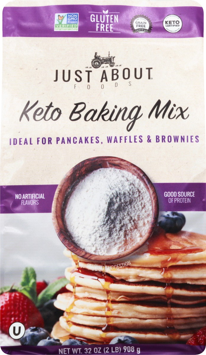 slide 6 of 12, Just About Foods Keto Baking Mix 32 oz, 32 oz