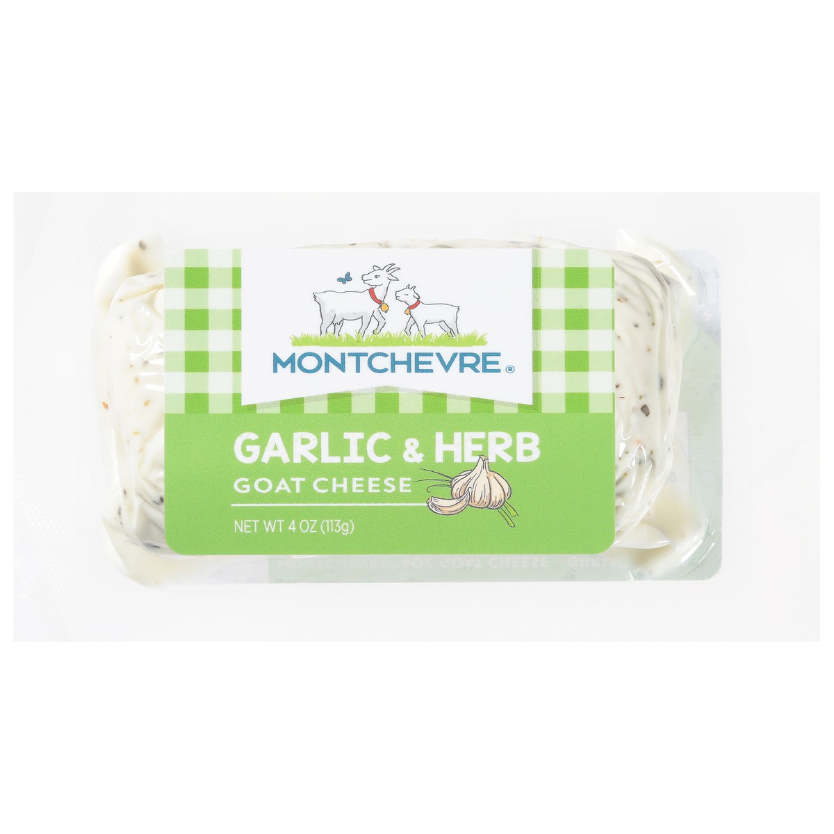 slide 1 of 7, Montchevre Garlic & Herbs Goat Cheese 4 oz, 4 oz