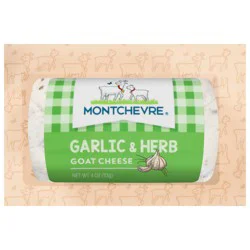 Montchevre Garlic & Herbs Goat Cheese Log 4 oz