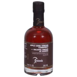 Peninsola Apple Cider Vinegar Condiment with Balsamic Vinegar of Modena 8.45 fl oz