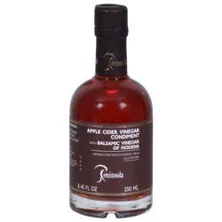Peninsola Apple Cider Vinegar Condiment with Balsamic Vinegar of Modena 8.45 fl oz