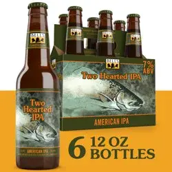 Bell's Two Hearted IPA Beer, 6 Pack, 12 fl oz Bottles
