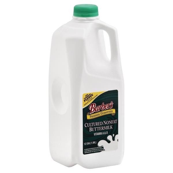 slide 1 of 1, Barber's Cultured Nonfat Buttermilk, 32 oz