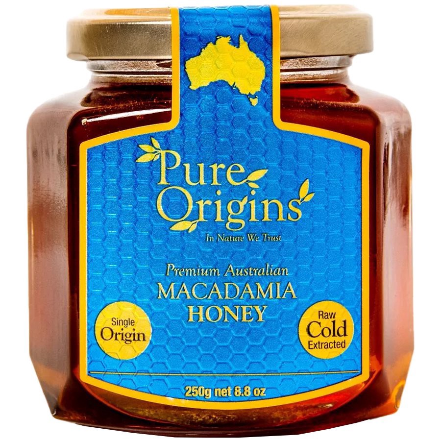 slide 1 of 1, Pure Orgins Macadamia Nut Honey, 8.8 oz
