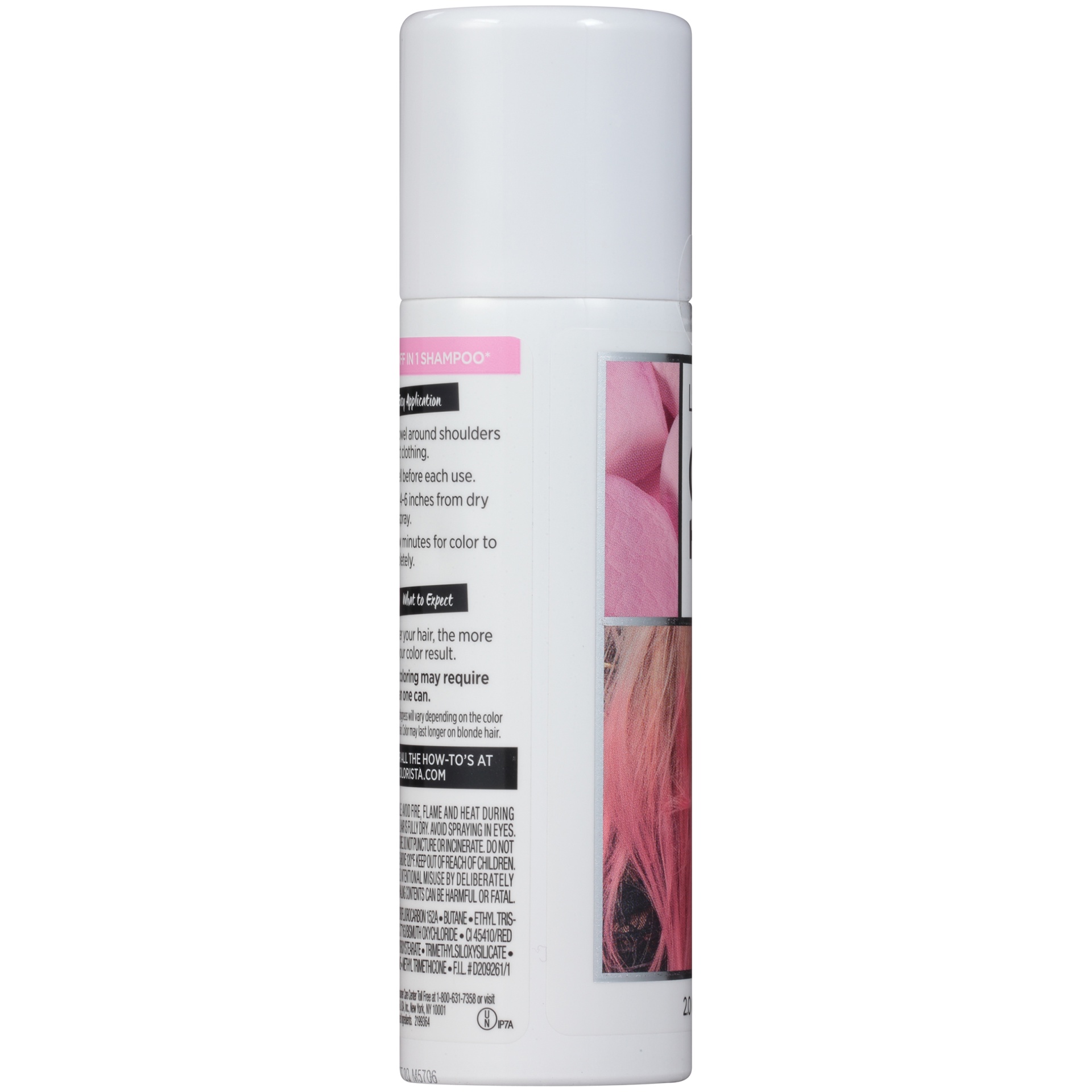 slide 3 of 5, L'Oréal Colo Rista Spray 1 Day Color #Pastelpink10, 2 oz