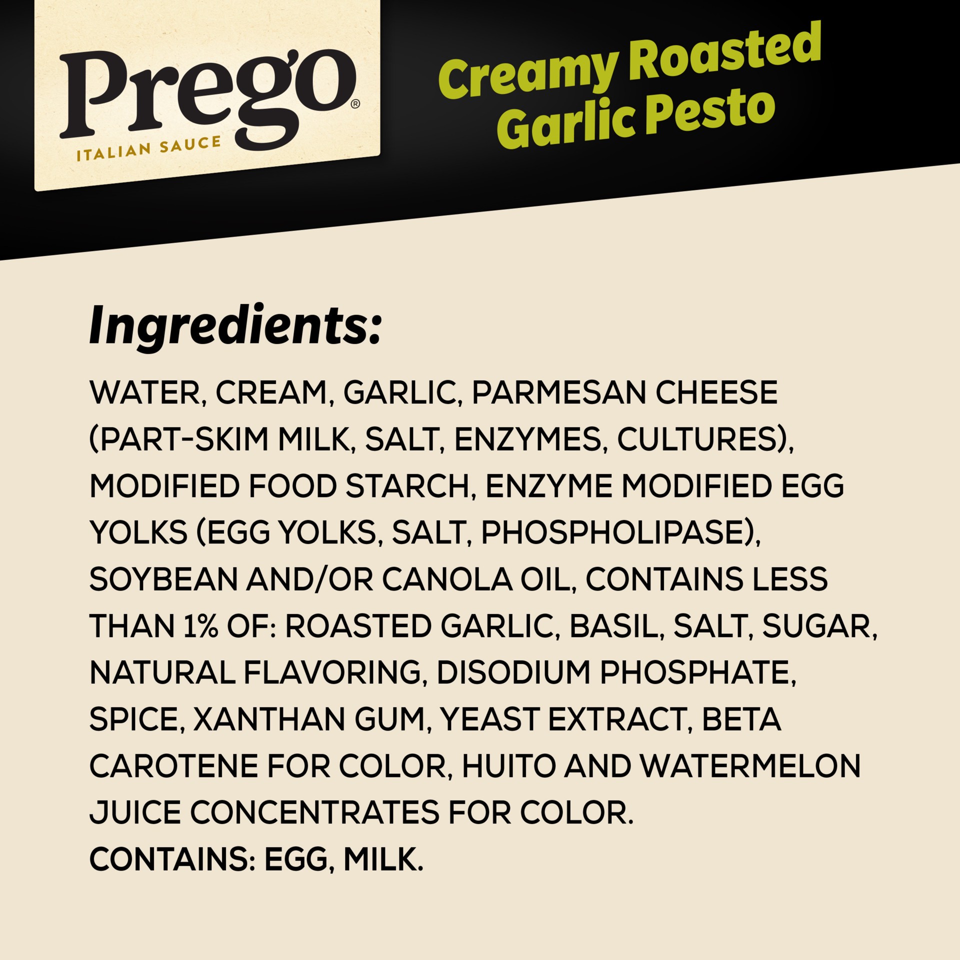 slide 4 of 8, Prego Creamy Roasted Garlic Pesto Pasta Sauce, 14.5 oz Jar, 14.5 oz