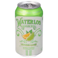 Waterloo Lemon Lime Sparkling Water - 8 ct