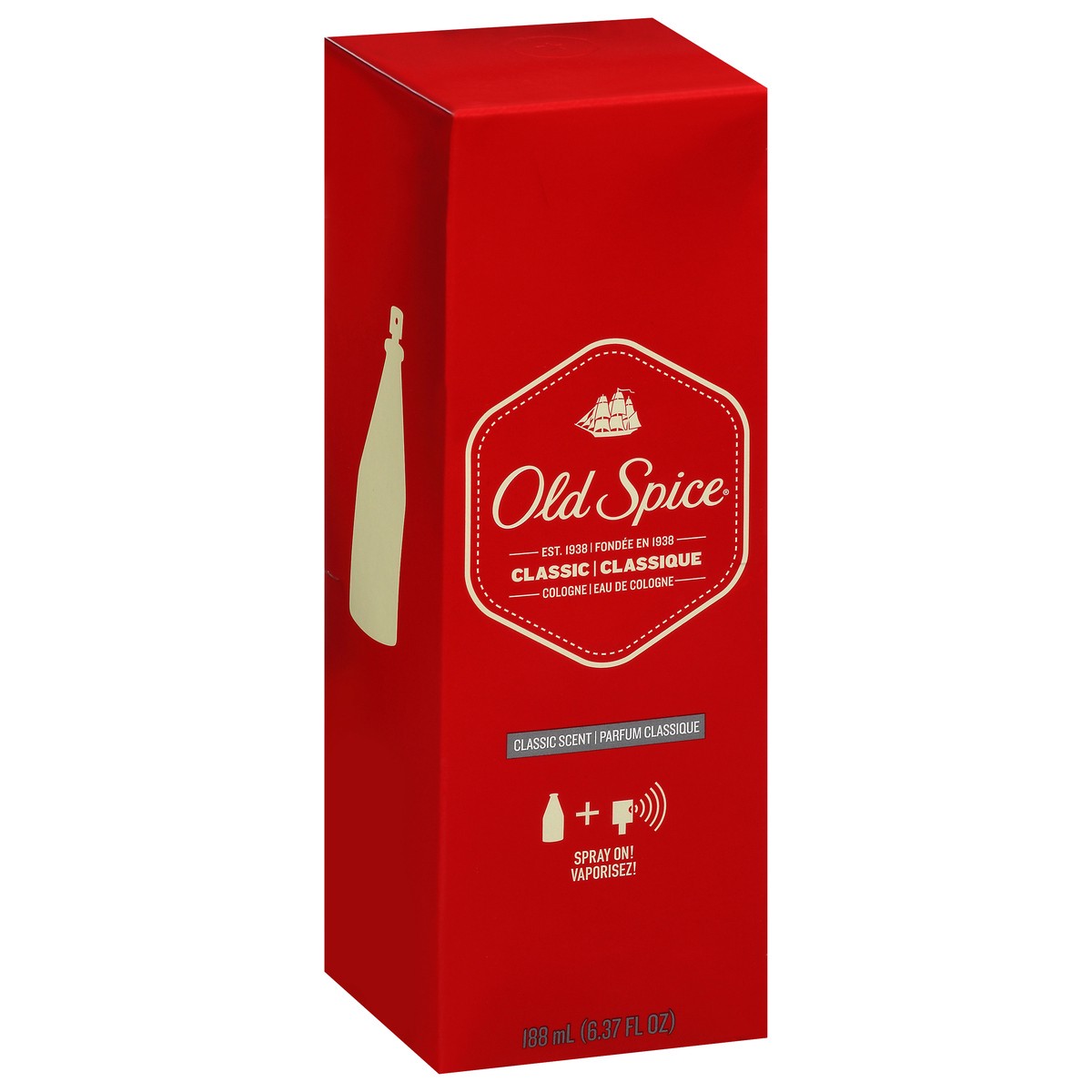 slide 5 of 9, Old Spice Classic Cologne, 188 ml