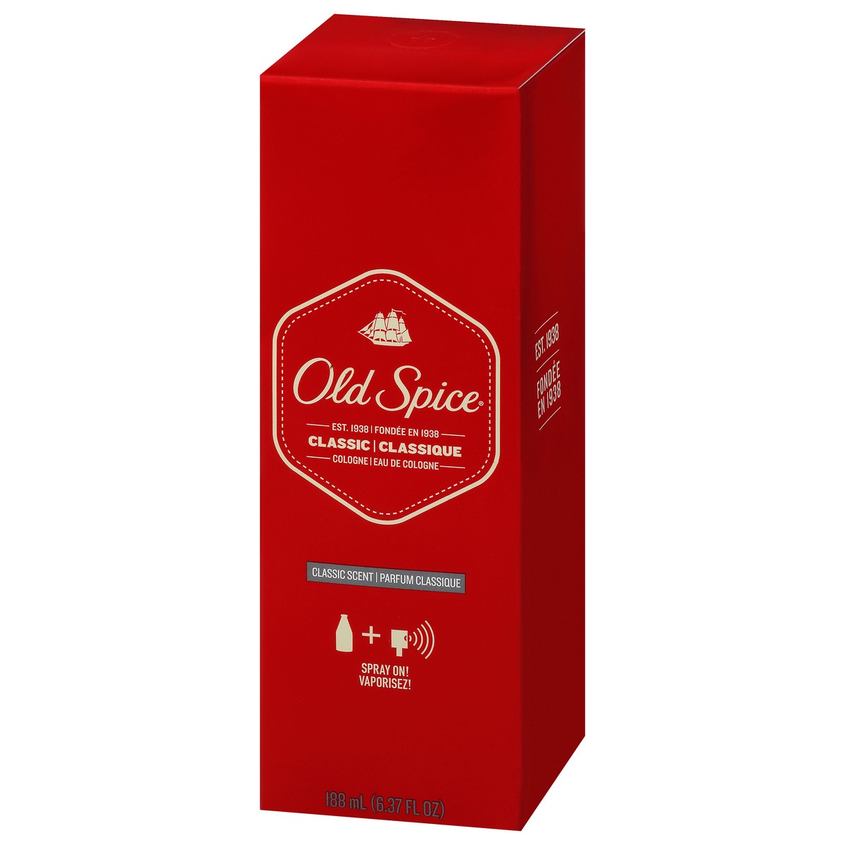 slide 8 of 9, Old Spice Classic Cologne, 188 ml