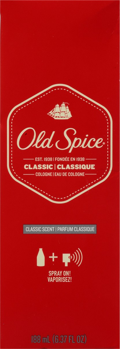 slide 1 of 9, Old Spice Classic Cologne, 188 ml