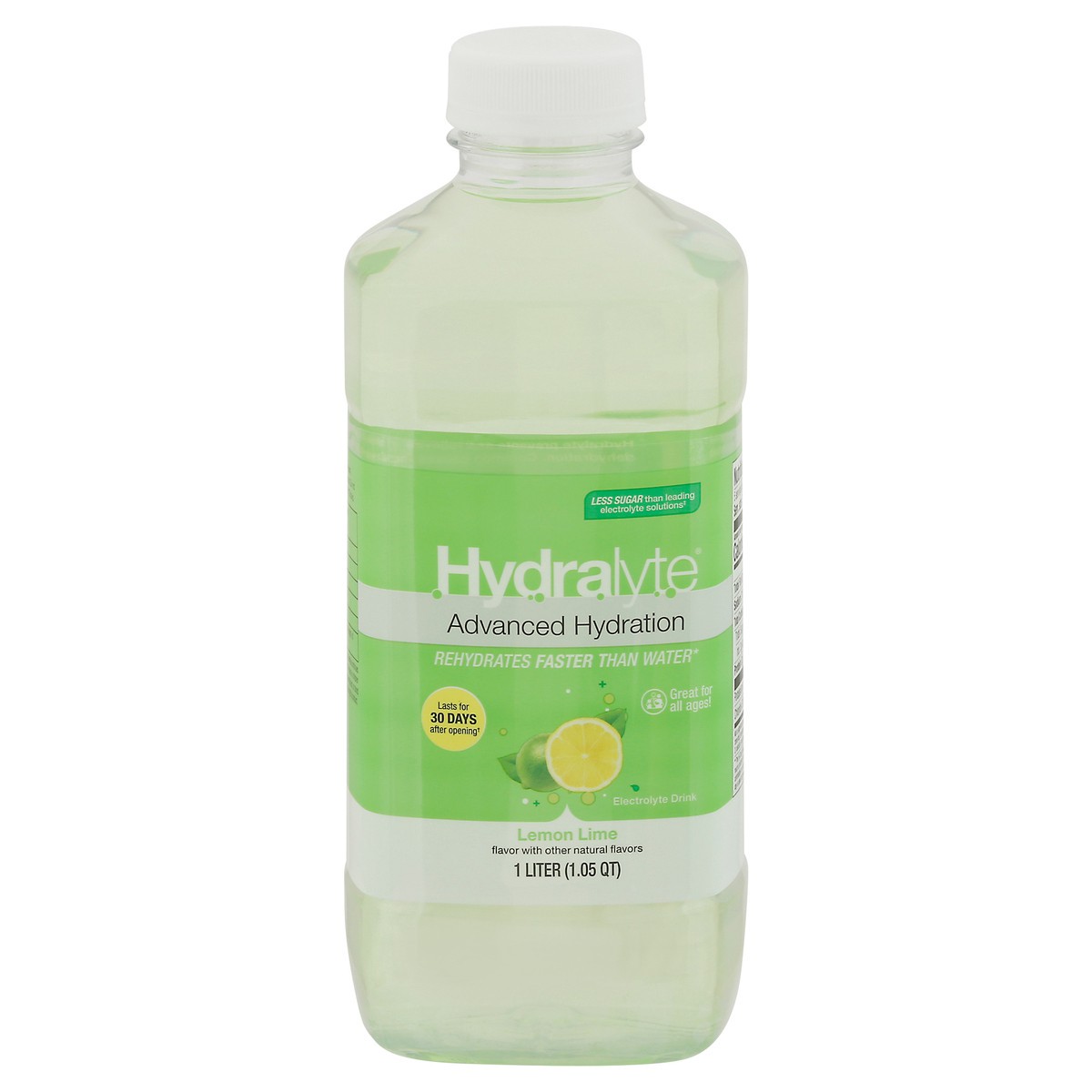 slide 3 of 14, Hydralyte Advanced Hydration Lemon Lime Electrolyte Drink 1.05 qt, 1.05 qt