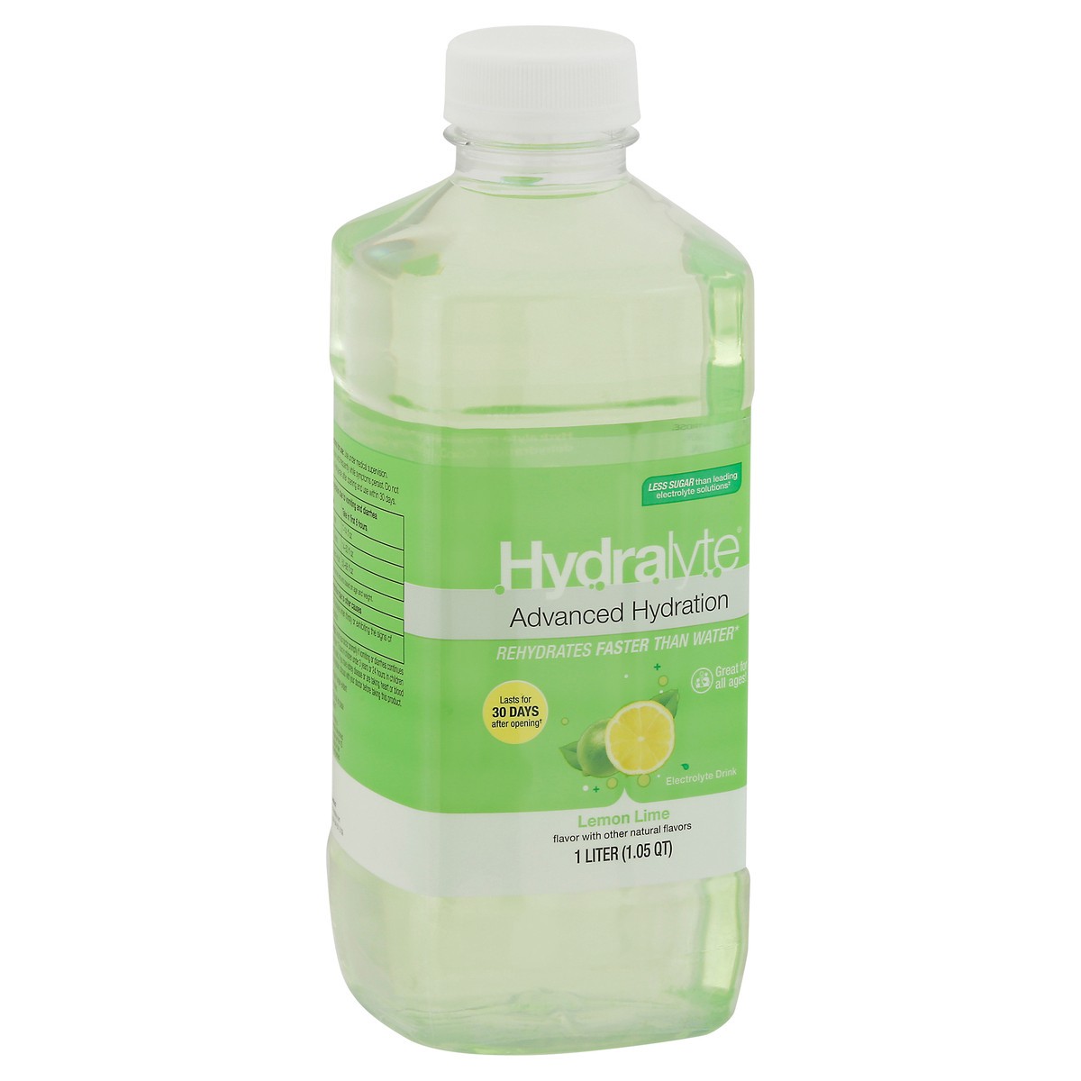 slide 12 of 14, Hydralyte Advanced Hydration Lemon Lime Electrolyte Drink 1.05 qt, 1.05 qt