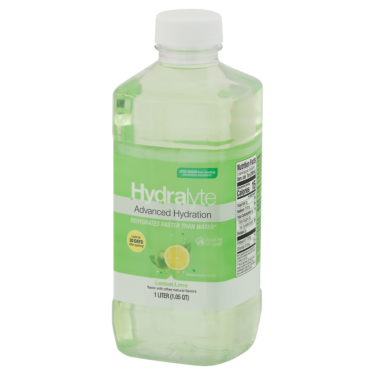 slide 2 of 14, Hydralyte Advanced Hydration Lemon Lime Electrolyte Drink 1.05 qt, 1.05 qt