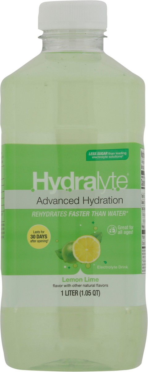slide 7 of 14, Hydralyte Advanced Hydration Lemon Lime Electrolyte Drink 1.05 qt, 1.05 qt