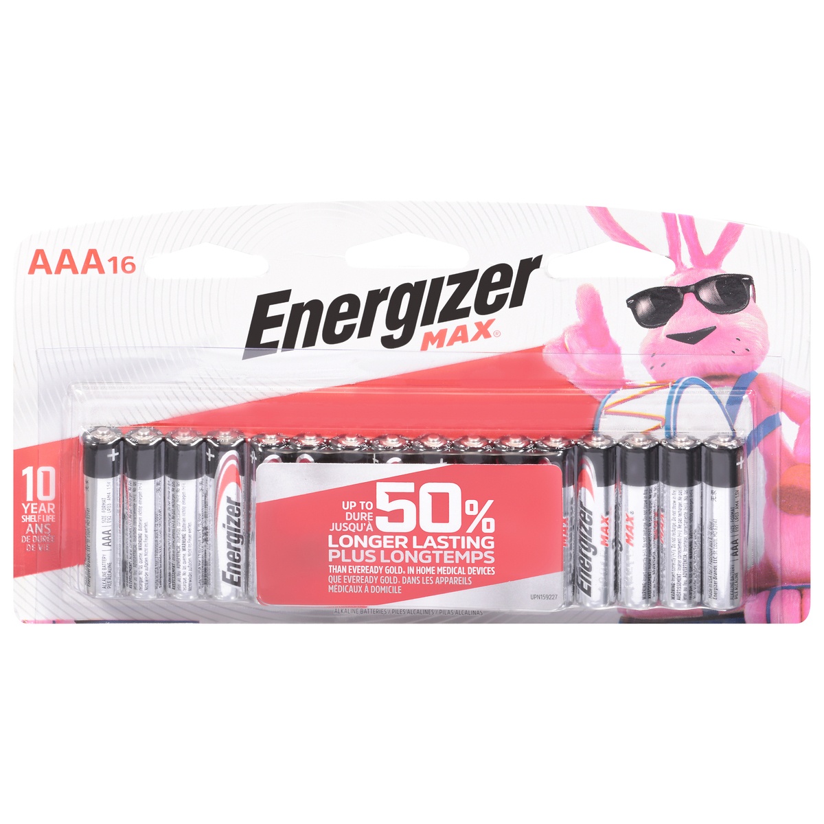 slide 1 of 10, Energizer Max Aaa Alkaline Batteries, 16 ct
