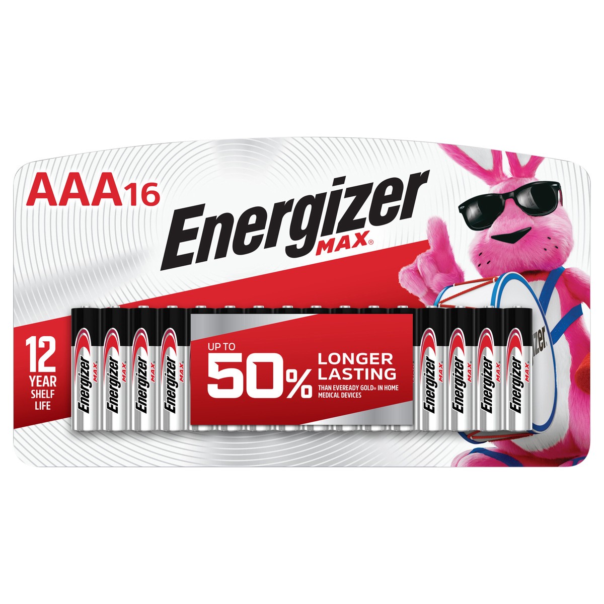 slide 1 of 3, Energizer MAX AAA Batteries (16 Pack), Triple A Alkaline Batteries, 16 ct