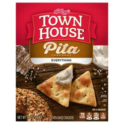 Town House Pita Crackers Everything Flavor Oven Baked Crackers