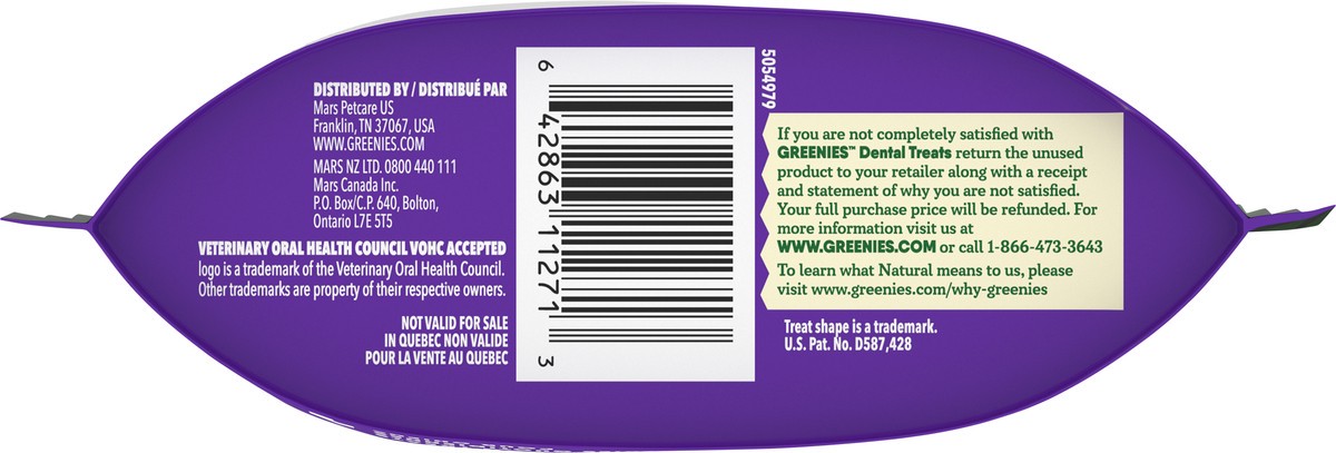 slide 4 of 9, Greenies Petite Scaryberry Blueberry Flavor Dental Treats 10 ea, 10 ct