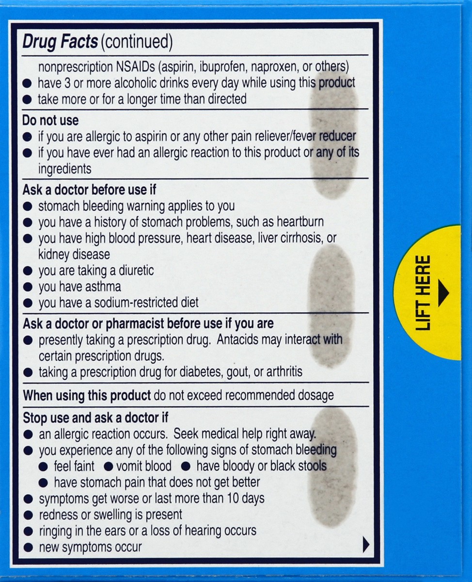 slide 5 of 10, Alka-Seltzer Antacid/Analgesic 24 ea, 24 ct