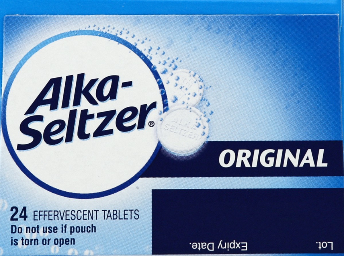 slide 6 of 10, Alka-Seltzer Antacid/Analgesic 24 ea, 24 ct