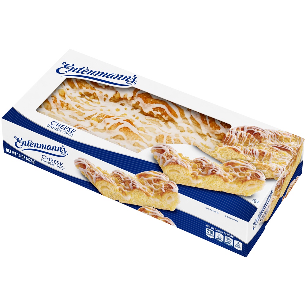 Entenmann's Cheese Danish Twinst 15 oz Shipt