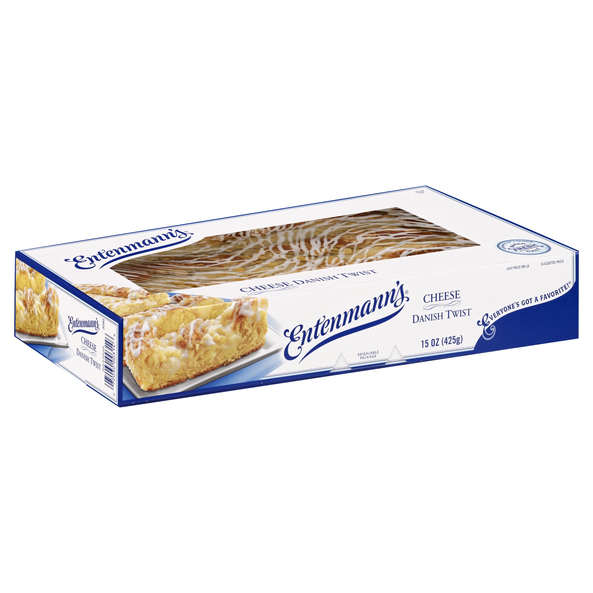 Entenmann's Cheese Danish Twinst 15 oz Shipt