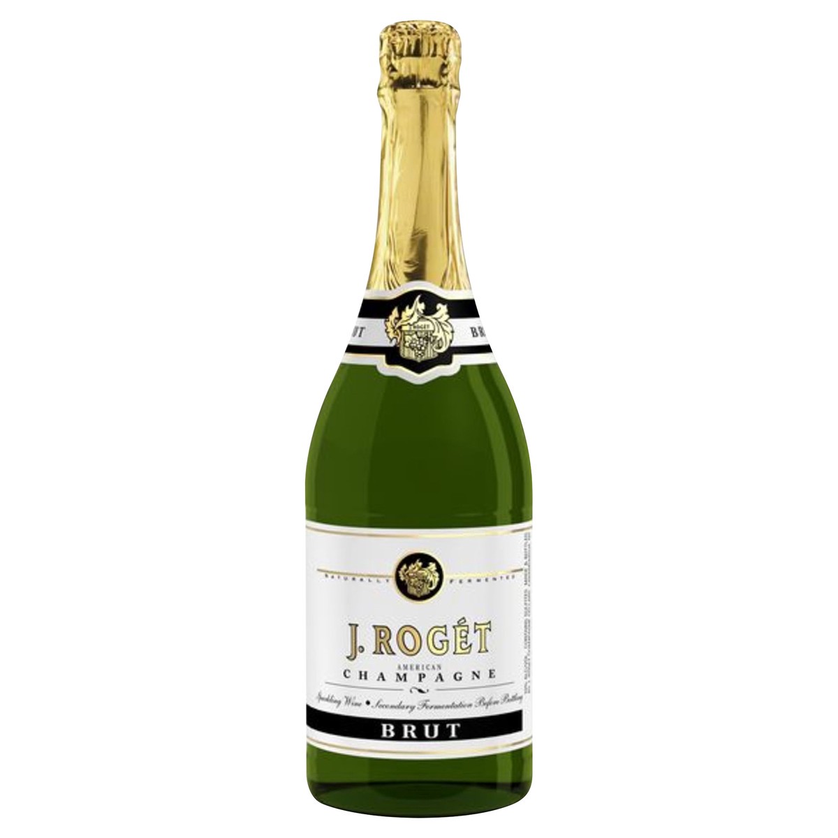 slide 2 of 2, J. Rogét American Champagne Brut White Sparkling Wine, 750 mL Bottle, 25.36 fl oz