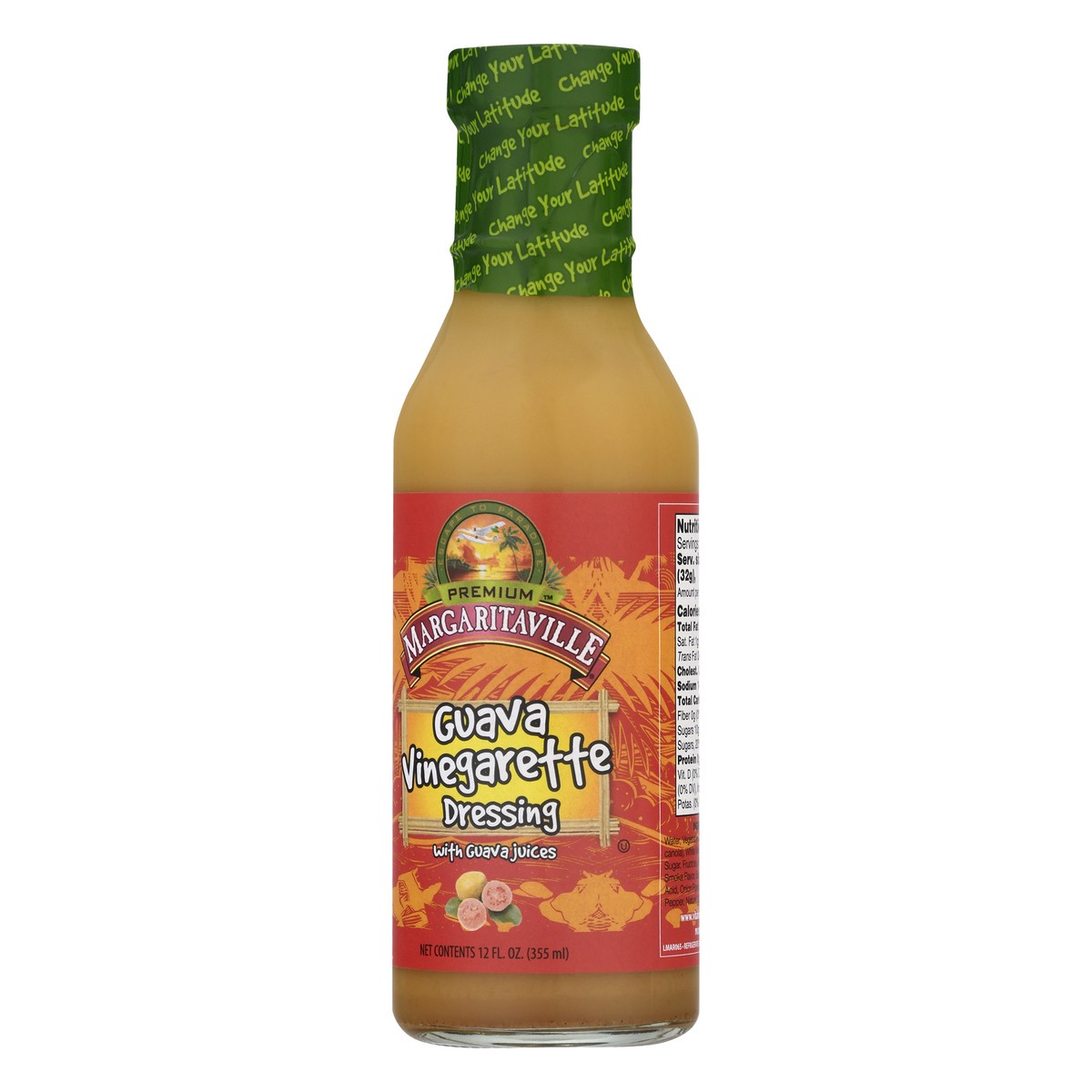 slide 3 of 10, Margaritaville Brewing Co. Dressing Guava Vinaigrette, 12 fl oz