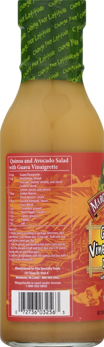 slide 7 of 10, Margaritaville Brewing Co. Dressing Guava Vinaigrette, 12 fl oz