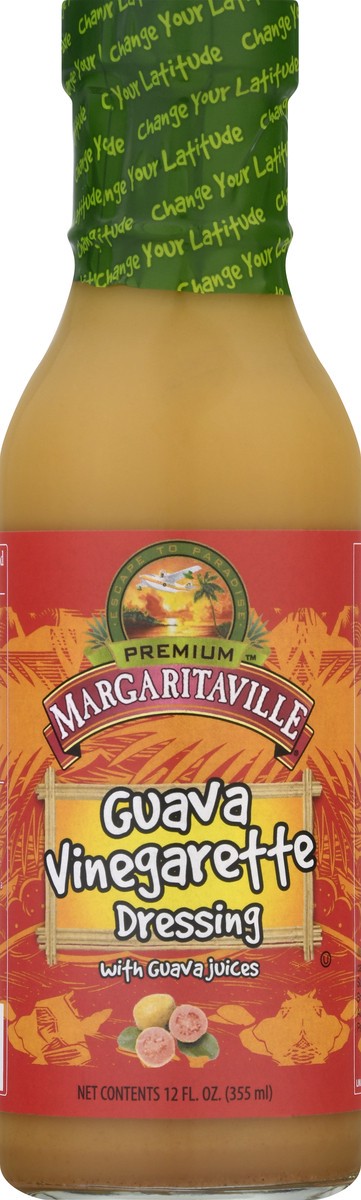 slide 9 of 10, Margaritaville Brewing Co. Dressing Guava Vinaigrette, 12 fl oz